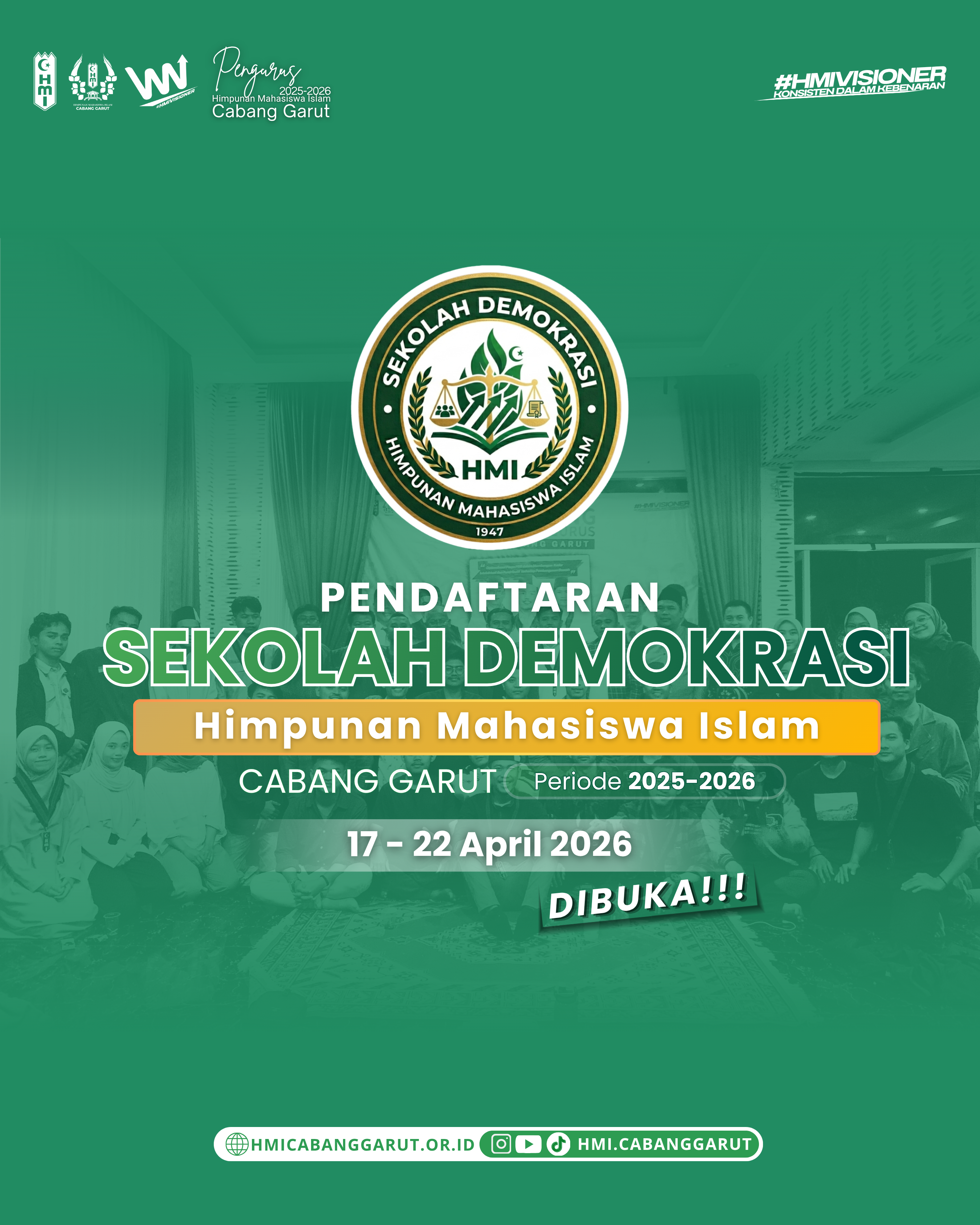 Sekolah Demokrasi 2026 HMI Cabang Garut